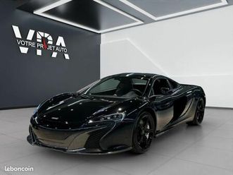 mclaren 650s spider · 3.8 v8 biturbo 650 ch ssg | carbone·lift·caméra