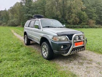 mitsubishi pajero sport 4x4 3.0 v6 2001r manual zamiana iwaniska • olx.pl