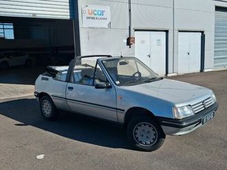 205 cj cabriolet année 1988-collection