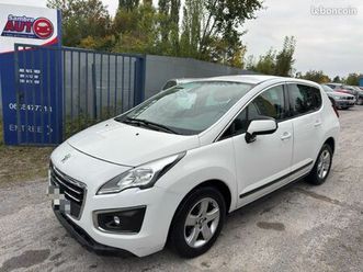 magnifique peugeot 3008 en 1,6 hdi 112 cv / boîte auto / gps / bluetooth / clim
