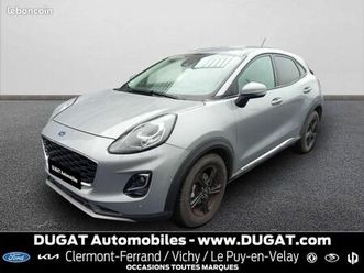 ford puma 1.0 flexifuel 125ch s&s mhev titanium business