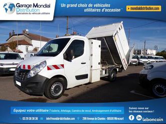 renault master benne dci 145 ridelles paysagiste