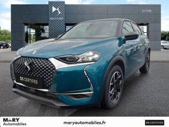ds ds 3 crossback so chic ds3 crossback puretech 130 eat8