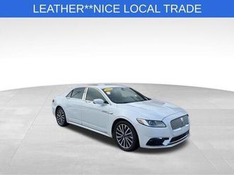 used 2018 lincoln continental select