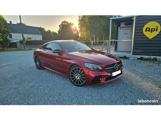 mercedes classe c 220d coupé - amg line 194ch - 9g tronic - full options