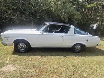 1966 vinyl top plymouth barracuda formula s