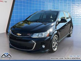 2017 chevrolet sonic lt rs rs package, 17 inch mags, low mileage, cruis