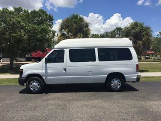 2013 ford e150 hightop wheelchair lift van