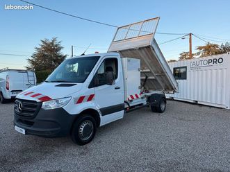 mercedes sprinter 515 cdi 150 benne + coffre jpm 80 1main