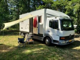 tiny house expeditie prepper offgrid truck mercedes atego — vrachtwagens — marktplaats