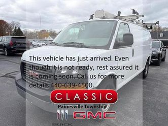 2020 gmc savana 3500 work van