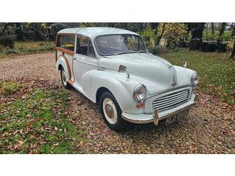 1969 morris minor traveller. restored to near show standard. a vendre