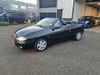renault mégane 1.6 16v expr cabrio 2005 2002 zwart — renault — marktplaats