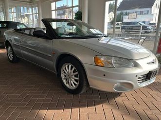 chrysler sebring cabriolet 2.0 lx leder klima tüv 6/27