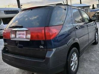 2002 buick rendezvous cxl awd.