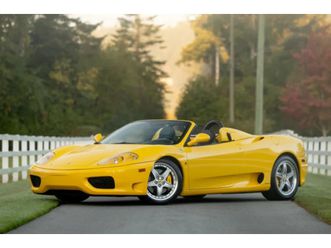 2004 ferrari 360 spider