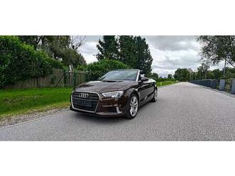 audi a3 35 tfsi cabrio/roadster | s line interieur