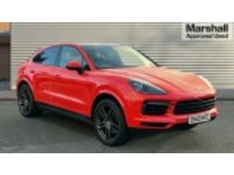 porsche cayenne cayenne coupe 5dr tiptronic s