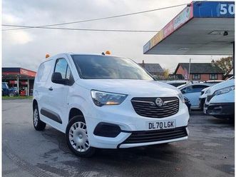 vauxhall combo 1.6 turbo d 2300 sportive panel van 4dr diesel manual l1 h1 euro 6 (start/stop) (100 ps)