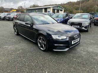 audi a4 avant 2.0 tdi black edition estate 5dr diesel s tronic euro 6 (start/stop) (190 ps)