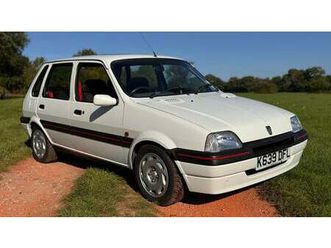 1993 rover metro blanc manuel, 5 vitesses conduite à droi...