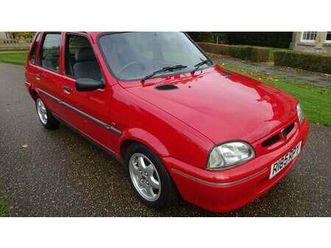1998 rover 114 gsi 4 door, genuine 22900 miles from new. a vendre