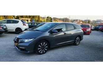 honda civic tourer nacional um único dono full extras! setembro/14