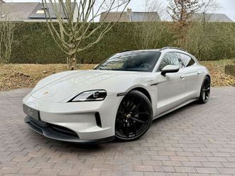 porsche taycan facelift sport turismo 105kwh/crayon/bose/pano/acc