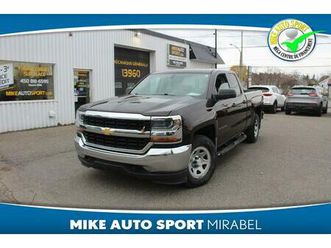 chevrolet silverado 1500 2018 camion de travail cabine double 143,5 po 4rm
