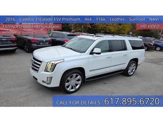 2016 cadillac escalade esv premium