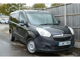 2017 vauxhall combo 1.6 cdti 2300 16v fwd l2 h1 (start/stop) 3dr panel van diesel manual