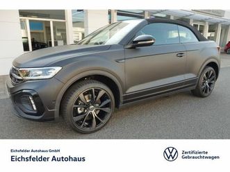 volkswagen t-roc cabrio r-line edition black 1.5 l tsi 7dsg