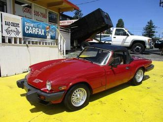 1979 triumph spitfire 1500 convertible, classic, hard top included!