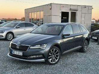 skoda superb iii scout 2.0 tdi 200km 2021 dsg7, 4x4, fv23%, salon pl