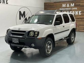 2002 nissan xterra xe supercharge / sport utility / 3.3l v6 / local