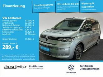 volkswagen california coast 2.0tdi dsg acc ahk keyless sthz