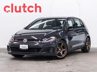 2019 volkswagen golf gti rabbit w/ driver assistance pkg w/ appl