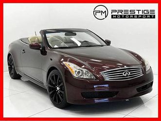 2010 infiniti g37 convertible base 2dr convertible