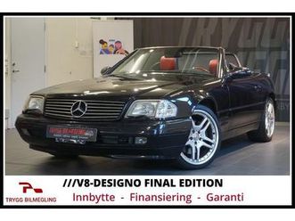 sl500-306hk///v8///designo final edition utgave+++