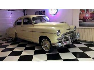1950 chevrolet fleetline beige manuel, 4 vitesses conduit...