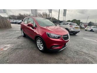 2017 vauxhall mokka x 1.4i 16v turbo design nav (140ps) (start/stop) 1364cc