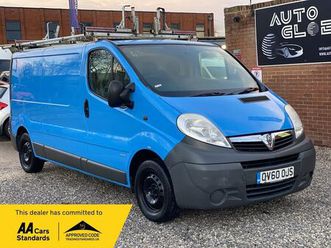 2010 vauxhall vivaro 2.0td 2900 lwb 2.0cdti (115ps) (eu iv) panel van