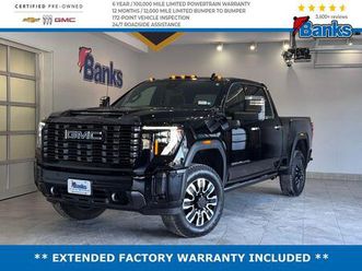certified 2024 gmc sierra 3500 denali