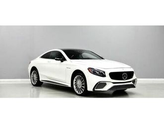 mercedes-benz s 65 amg coupe nachtsicht+amg-drivers+softclose