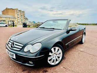 2005 mercedes-benz clk 350 elegance 2dr tip auto convertible petrol automatic