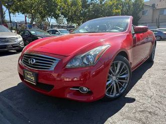 2012 infiniti g37 convertible