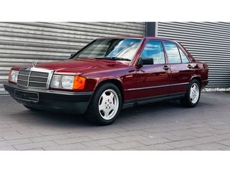 mercedes-benz 190 w201 klima, 5-gang, amg, rostfrei, 1.hd.,109tkm