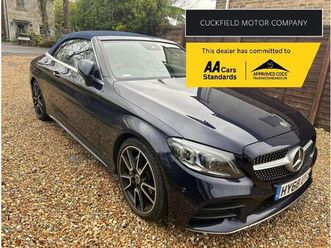 1.5 c200 mhev amg line (premium) cabriolet g-tronic+ euro 6 (start/stop) 2dr
