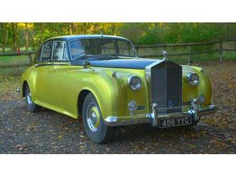 1959 rolls royce silver cloud or manuel conduite à droite...