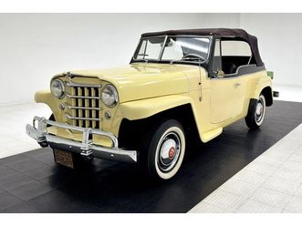 1950 willys jeepster vj3 463 convertible